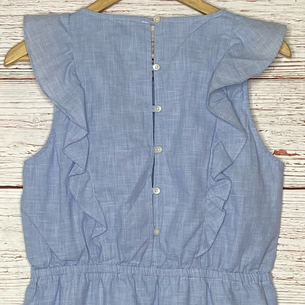Madewell Bellflower Ruffle Dress Sz 6